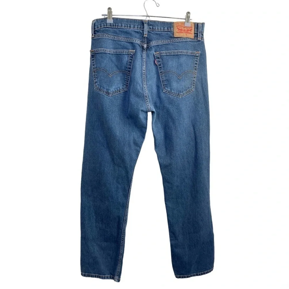 LEVIS 505 Vintage High Rise Straight Leg Jeans size 34x32